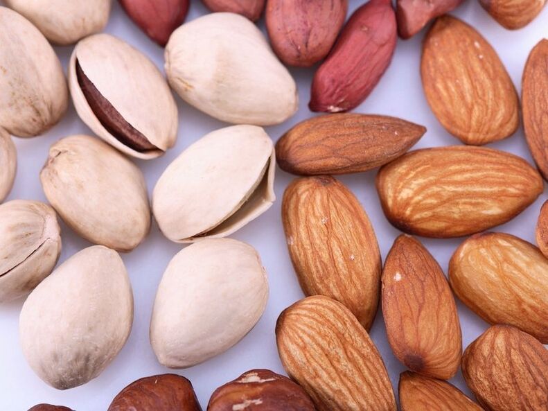 Potency for pistachios and almonds