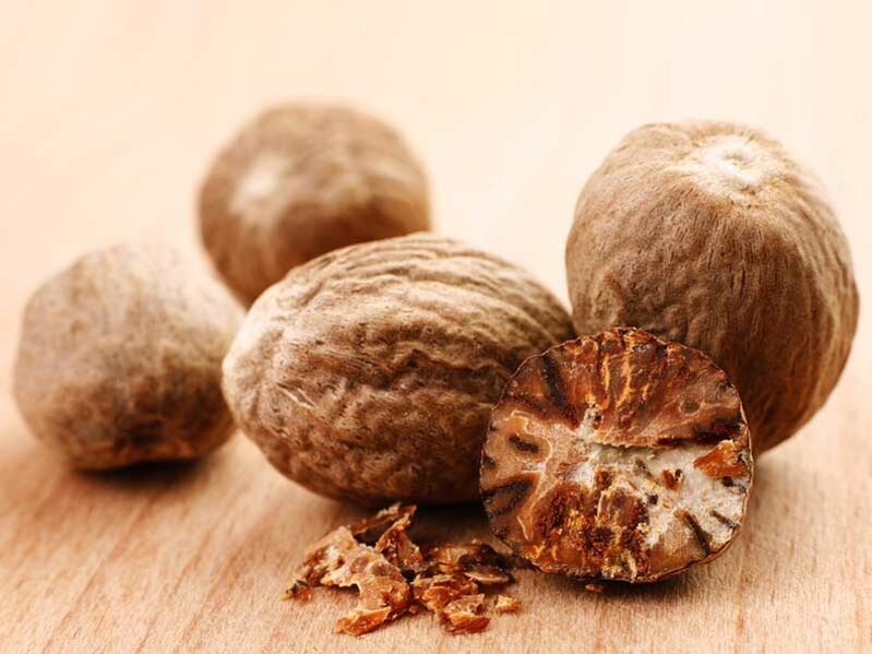 potency for nutmeg
